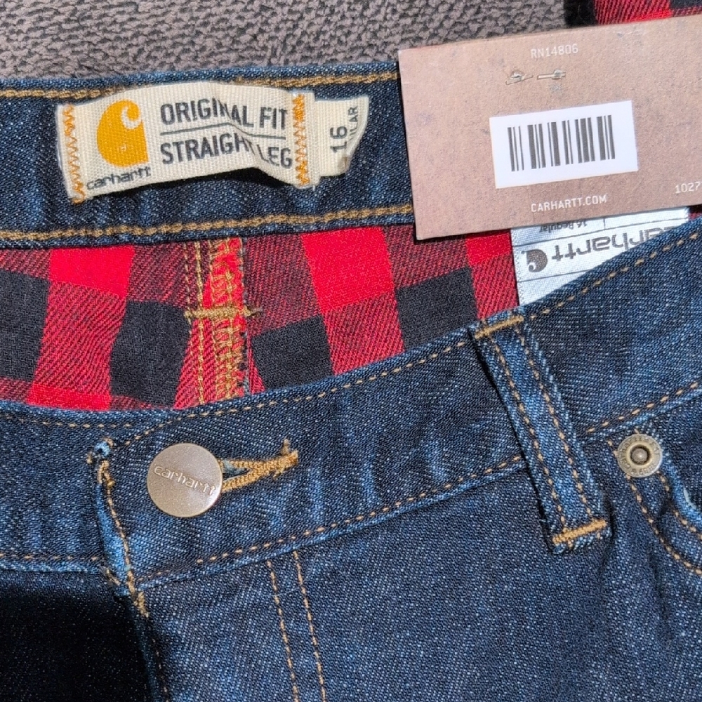 Carhartt Blue Denim Pants - Picture 4 of 4